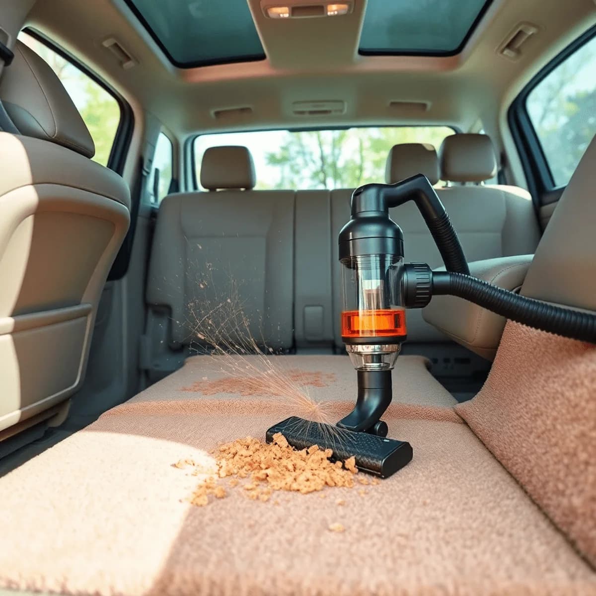 background picture of How to use a car vacuum cleaner properly ?
